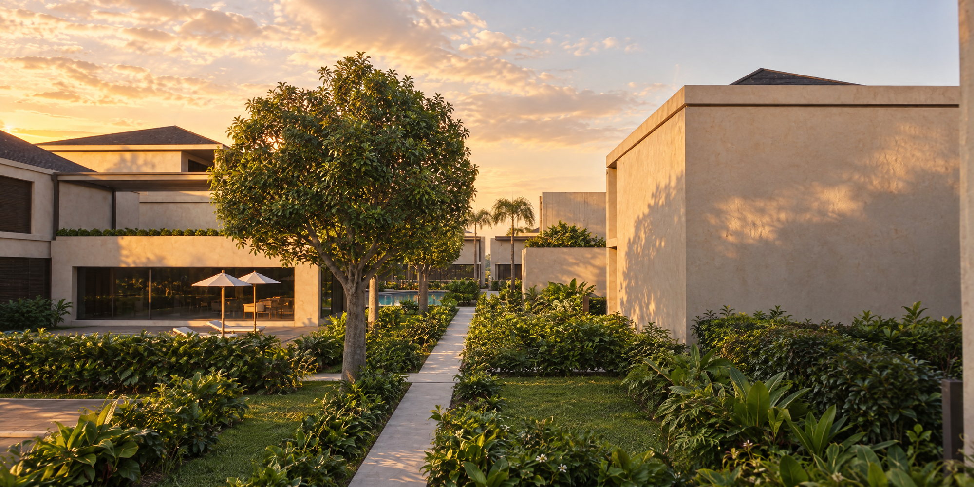 Planting and sunlight